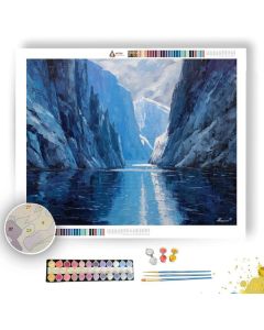 SILENT COLD FIELD - Paint by Numbers Full Kit