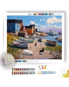 GREENLAND SOFT STREET - Paint by Numbers Full Kit