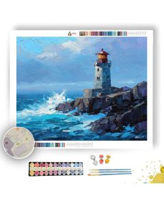 PALE COAST - Paint by Numbers Full Kit