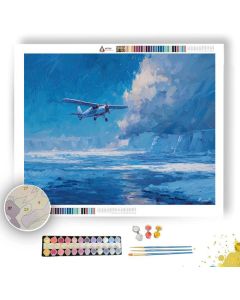 ROUGH HEAVY COAST - Paint by Numbers Full Kit