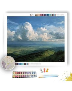 CLOUD SOFT RIDGE - Paint by Numbers Full Kit