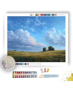 LOW SKY PASTURE - Paint by Numbers Full Kit