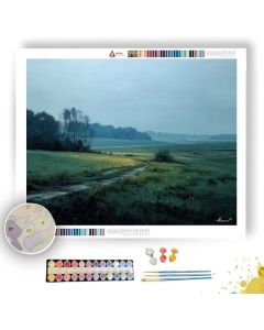 QUIET SLOPE FIELD - Paint by Numbers Full Kit