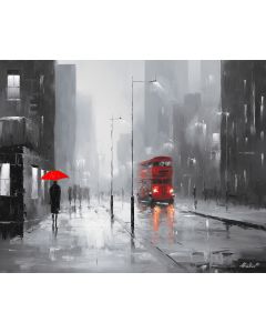 SILENT RAIN WITH CINNABAR B&W