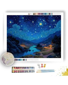 MOONVEIL STAR VALLEY - Paint by Numbers Full Kit