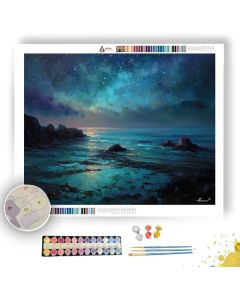 CELESTIAL SHORE QUIET - Paint by Numbers Full Kit
