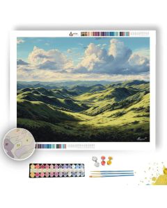 CLEARLIGHT HILLFLOW - Paint by Numbers Full Kit