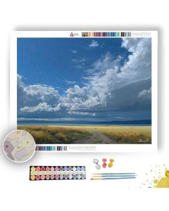 CLOUD DRIFT PLAIN - Paint by Numbers Full Kit