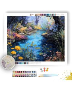 DAYBLOOM RIVERBANK - Paint by Numbers Full Kit