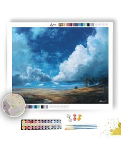 EVEN SKY QUIET EARTH - Paint by Numbers Full Kit