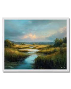 GENTLE SUN MARSH - FRAMED