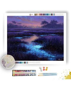 GLOWTIDE MARSH - Paint by Numbers Full Kit