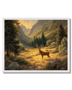 GOLDHORN STAG VALLEY - FRAMED