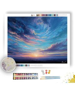 LUMEN HORIZON FIELD - Paint by Numbers Full Kit
