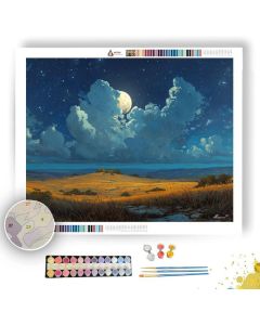 LUNAR DRIFT PLAINS - Paint by Numbers Full Kit