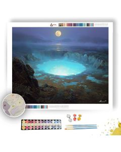 LUNAR MIST BASIN - Paint by Numbers Full Kit