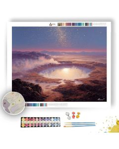 LUNAR VEIL BASIN - Paint by Numbers Full Kit