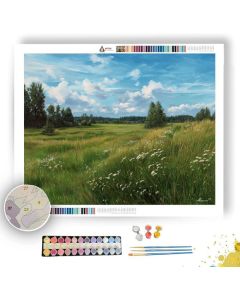 MEADOW WITHOUT WIND - Paint by Numbers Full Kit