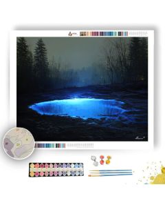 MIDNIGHT GLOW BASIN - Paint by Numbers Full Kit