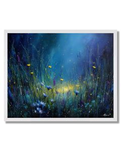 MIDNIGHT MEADOW AURA - FRAMED