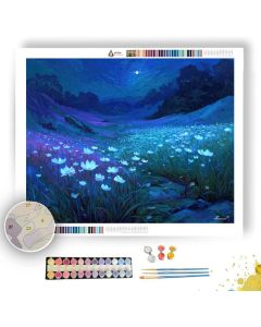 MOONBLOOM FIELD - Paint by Numbers Full Kit