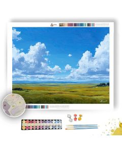 OPEN SKY PASTURE - Paint by Numbers Full Kit