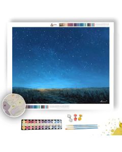 QUIET CONSTELLATION FIELD - Paint by Numbers Full Kit