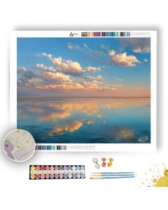 SKY REFLECTED BASIN - Paint by Numbers Full Kit