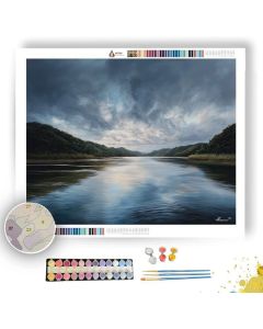 SLOW CURRENT INLET - Paint by Numbers Full Kit
