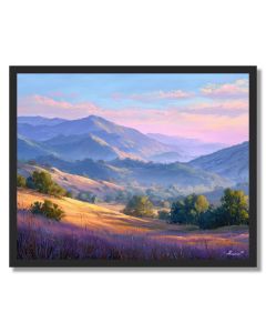 SOFT RIDGE MORNING - FRAMED