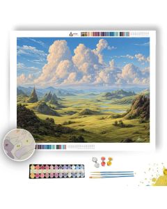 SOFTDAY LAND EXPANSE - Paint by Numbers Full Kit