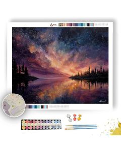 STARGLASS LAKE SILENCE - Paint by Numbers Full Kit