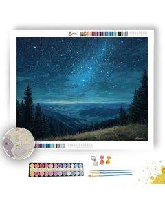 STARQUIET RIDGELINE - Paint by Numbers Full Kit