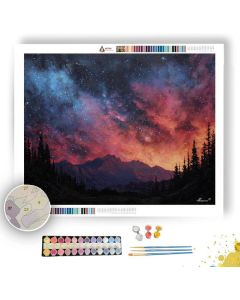 STARQUIET RIDGESCAPE - Paint by Numbers Full Kit