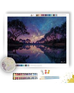 STILL SKY RIVERLAND - Paint by Numbers Full Kit