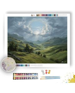 SUNHALO VALLEY DRIFT - Paint by Numbers Full Kit