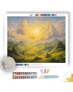 SUNLACE VALLEY AWAKENING - Paint by Numbers Full Kit