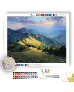 SUNLUME RIDGESCAPE - Paint by Numbers Full Kit