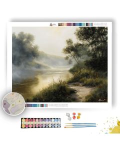 SUNMIST RIVERBANK - Paint by Numbers Full Kit