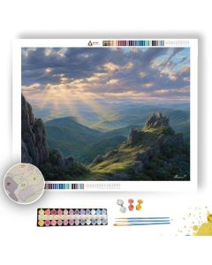 SUNTHREAD RIDGESCAPE - Paint by Numbers Full Kit