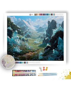 SUNVEIL CRYSTAL VALLEY - Paint by Numbers Full Kit