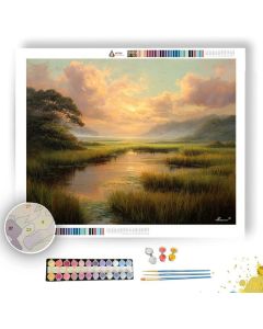 SUNVEIL MARSHLAND - Paint by Numbers Full Kit
