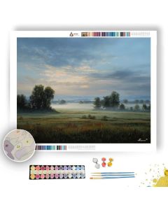 VEIL OF MORNING LOWLAND - Paint by Numbers Full Kit