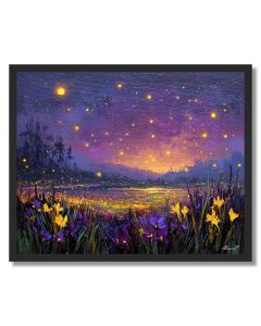 VELARIAN NIGHT MEADOW - FRAMED