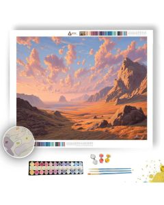 WARMHORIZON EXPANSE - Paint by Numbers Full Kit