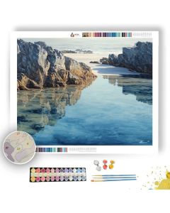 WATER MIRROR SHORE - Paint by Numbers Full Kit