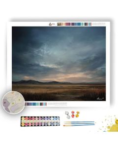 WIDE LAND FADED LIGHT - Paint by Numbers Full Kit