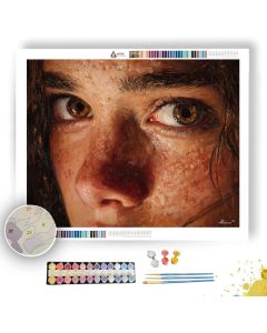 DOWNCAST GAZE - Paint by Numbers Full Kit