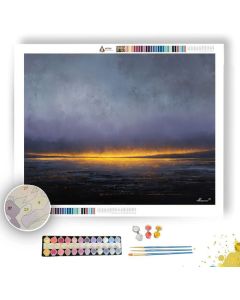 GOLD HORIZON EDGE - Paint by Numbers Full Kit