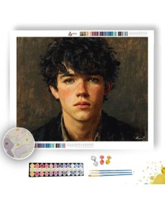 YOUTHFUL FOCUS - Paint by Numbers Full Kit